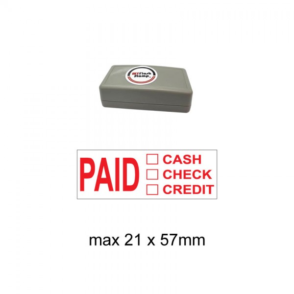 Flash Stamp MY2561F 21x57mm